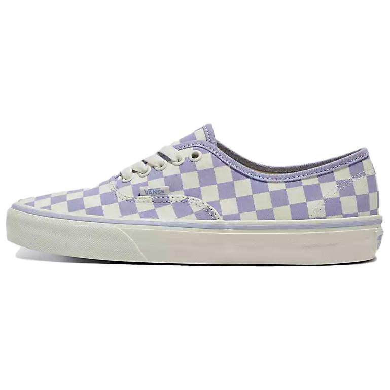 Vans Authentic Checkerboard Shoes 'White Purple' VN000BW5LLC