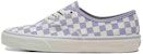 Vans Authentic Checkerboard Shoes 'White Purple' VN000BW5LLC