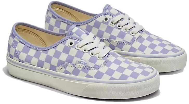 Vans Authentic Checkerboard Shoes 'White Purple' VN000BW5LLC Order Vans Authentic Checkerboard Shoes 'White Purple' VN000BW5LLC