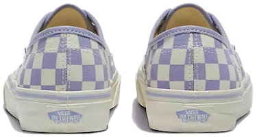 Vans 正品棋盘格鞋 '白色紫色' VN000BW5LLC Lookbook Vans 正品棋盘格鞋 '白色紫色' VN000BW5LLC