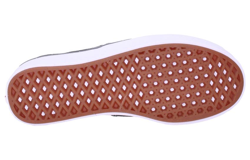 Shop Vans Authentic ComfyCush 防滑耐磨 低筒 板鞋 男女同款 黑白