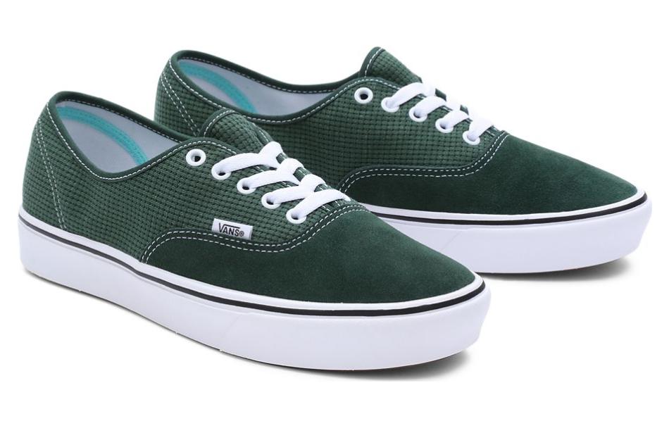 Lookbook Vans Authentic Comfycush“绿色” 运动鞋 VN0A4BVVBD6