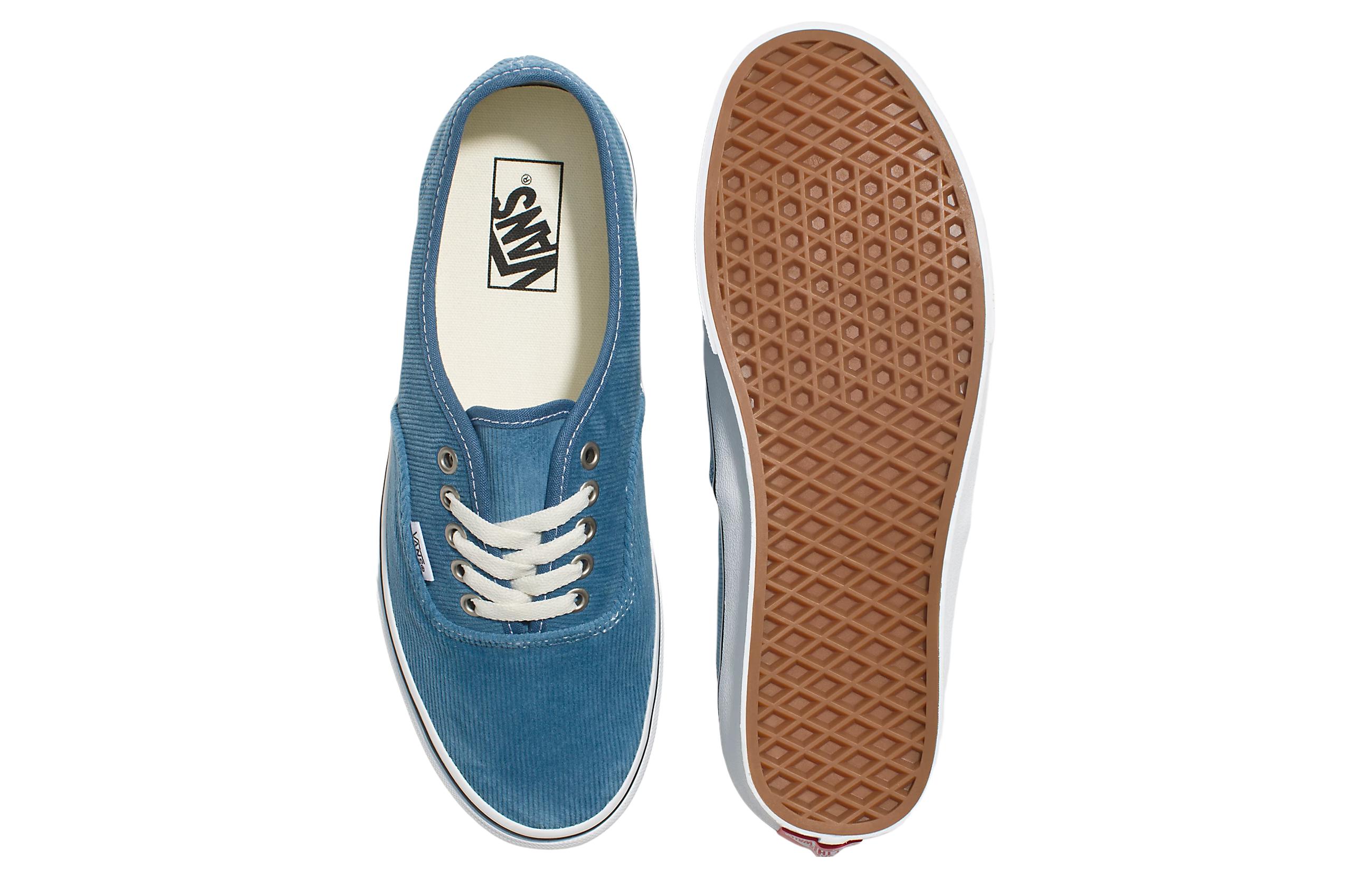 Lookbook Vans Authentic Corduroy 'Blue White' VN0009PVNVY