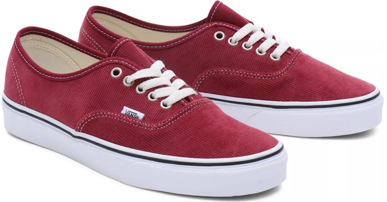 Vans Authentic Corduroy 'Red' VN0009PV9D0 Lookbook Vans Authentic Corduroy 'Red' VN0009PV9D0