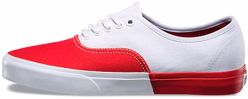 Vans Authentic DX Blocked AUT 'Red White' VN0A38ESMS9 Vans Authentic DX Blocked AUT 'Red White' VN0A38ESMS9