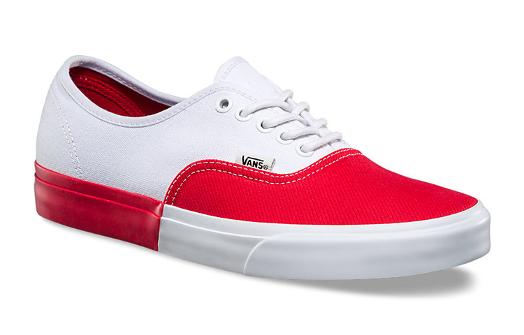Lookbook Vans Authentic DX Blocked AUT ''Rouge Blanc'' VN0A38ESMS9