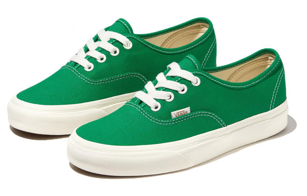 Lookbook Vans Authentic Eco Theory 潮流休閒 防滑耐磨 低筒 板鞋 男女同款 綠色