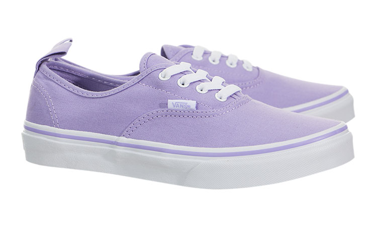 Order 范斯Authentic松紧带童鞋 '紫白色' VN0A38H4MMD