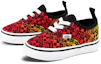 Order Vans Authentic Elastic Lace 'Hitam Merah Kuning' VN0A4BUY2N5