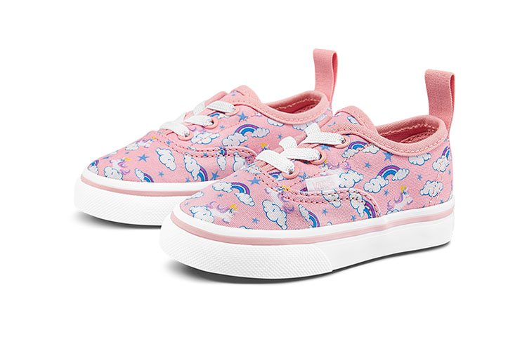 Order Vans Authentic Elastische Schnürung ''Pink Blau'' VN0A34A17TB