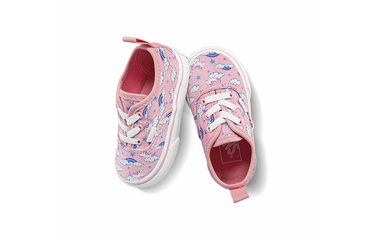 Lookbook Vans Authentic Elastische Schnürung ''Pink Blau'' VN0A34A17TB