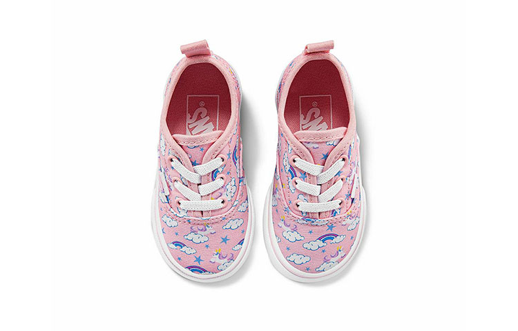 Shop Vans Authentic Elastische Schnürung ''Pink Blau'' VN0A34A17TB