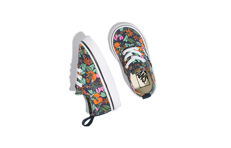 Shop Vans Authentic Elastic Lace Tropic Bambini/Neonati Multicolore VN0A4BUYWH9