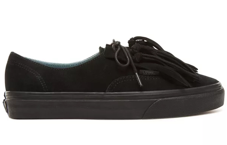 Order Vans オーセンティック フリンジ (ブラック) VN0A3TK7BKA