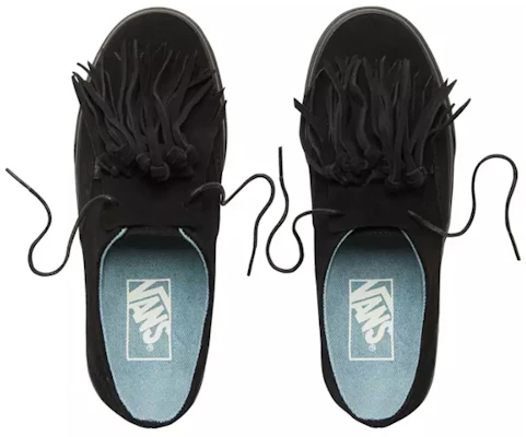 Vans オーセンティック フリンジ (ブラック) VN0A3TK7BKA Shop Vans オーセンティック フリンジ (ブラック) VN0A3TK7BKA