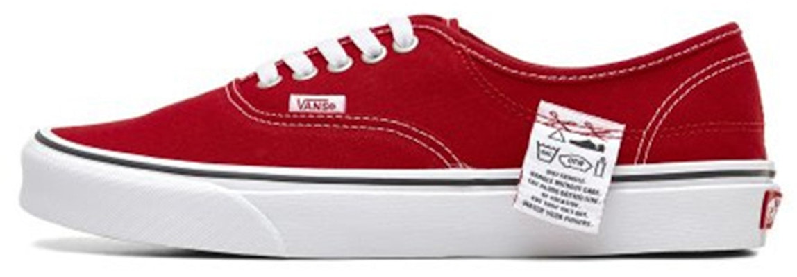 Vans Authentic HC 'DIY - 赛跑红' VN0A4UUC9GV Buy Vans Authentic HC 'DIY - 赛跑红' VN0A4UUC9GV