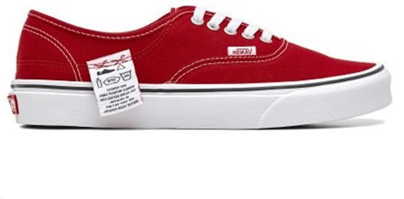 Vans Authentic HC 'DIY - 赛跑红' VN0A4UUC9GV Order Vans Authentic HC 'DIY - 赛跑红' VN0A4UUC9GV