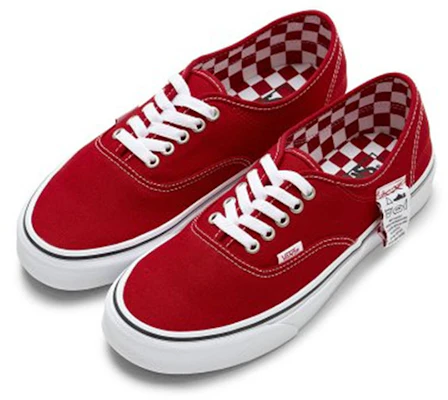 Vans Authentic HC ''Fai Da Te - Rosso Corsa'' VN0A4UUC9GV Lookbook Vans Authentic HC ''Fai Da Te - Rosso Corsa'' VN0A4UUC9GV