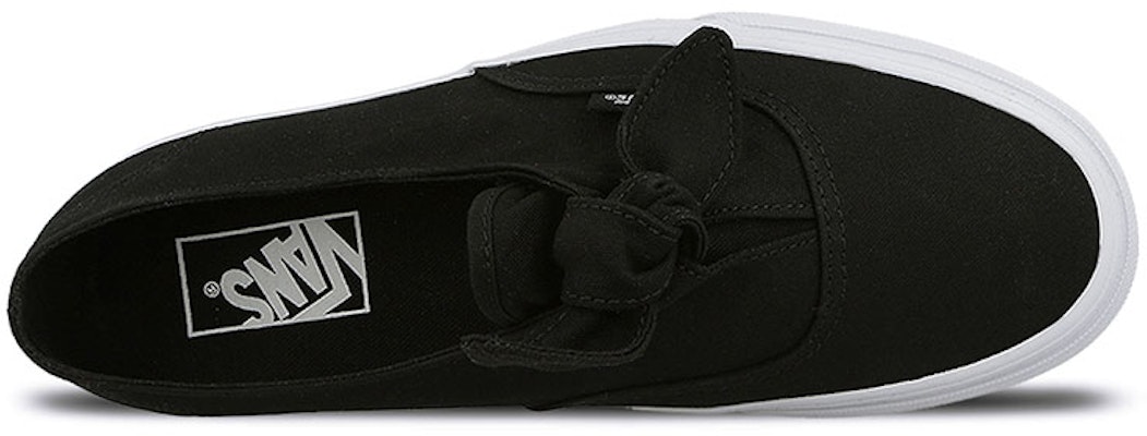 반스 어센틱 끈 매듭 블랙 (Vans Authentic 끈 매듭 Black) VN0A3MU21WX Purchase 반스 어센틱 끈 매듭 블랙 (Vans Authentic 끈 매듭 Black) VN0A3MU21WX