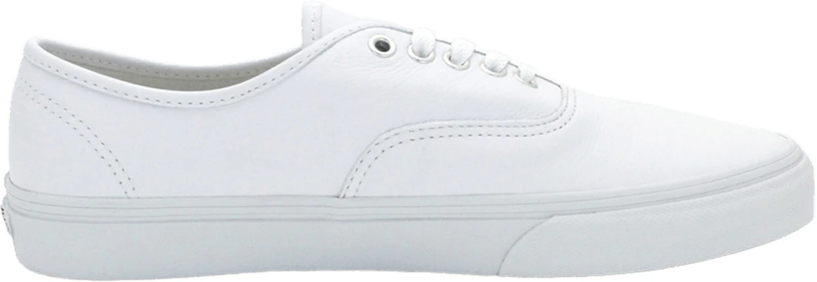 Vans Authentic Leather 'White' 0KUML3H Buy Vans Authentic Leather 'White' 0KUML3H