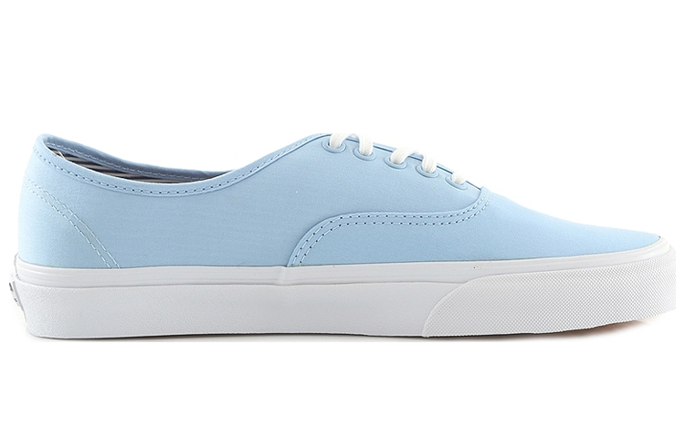 Order Vans Authentic Sepatu Ringan Napas Rendah Kasual Skate Biru VN000ZUKFD4