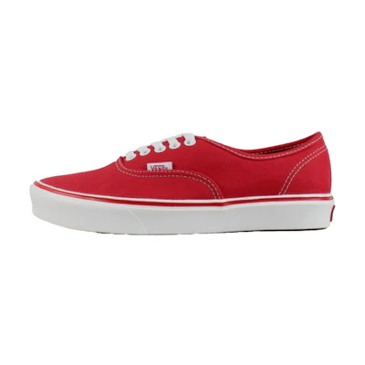 Vans Authentic Lite Casual Skateboarding Shoes Red