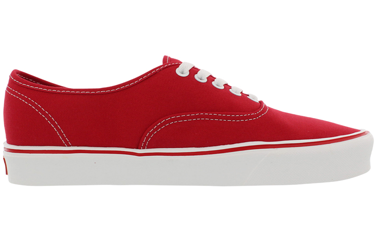 Vans Authentic Lite Casual Skateboarding Shoes Red 圖 2