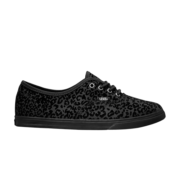 Buy ヴァンズ オーセンティック Lo プロ チーター 黒 0T9N9TT