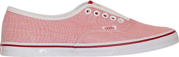Vans Authentic Lo Pro Gore Chambray Red 'Red' 0JWJ3I9 Vans Authentic Lo Pro Gore Chambray Red 'Red' 0JWJ3I9