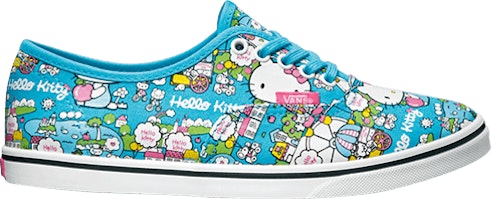 Vans Authentic Lo Pro Hello Kitty 'Blue' 0T9N8MK Vans Authentic Lo Pro Hello Kitty 'Blue' 0T9N8MK