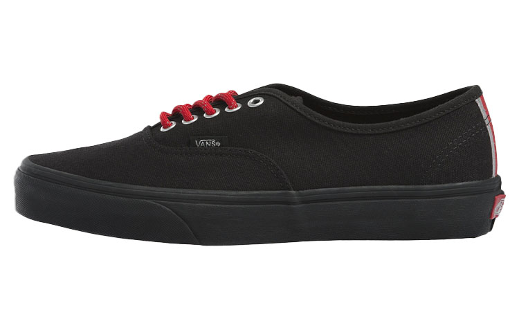 Vans Authentic Low-Top Sneakers Black/Red VN0A348A2NY
