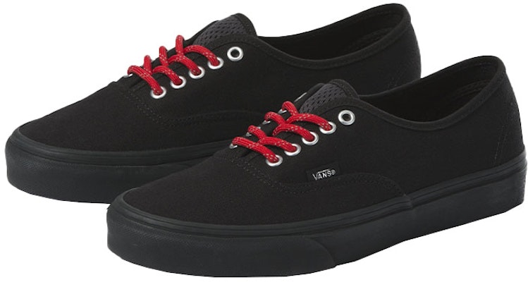 Kasut Vans Authentic Low-Top Hitam/Merah VN0A348A2NY Order Kasut Vans Authentic Low-Top Hitam/Merah VN0A348A2NY