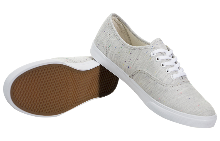 Shop Vans Authentic Low Pro 'Speckle Jersey - Abu-abu' VN0A32R4MT4