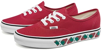 Vans Authentic 'Strawberry Tape' Sepatu VN0A38EMMM4 Lookbook Vans Authentic 'Strawberry Tape' Sepatu VN0A38EMMM4