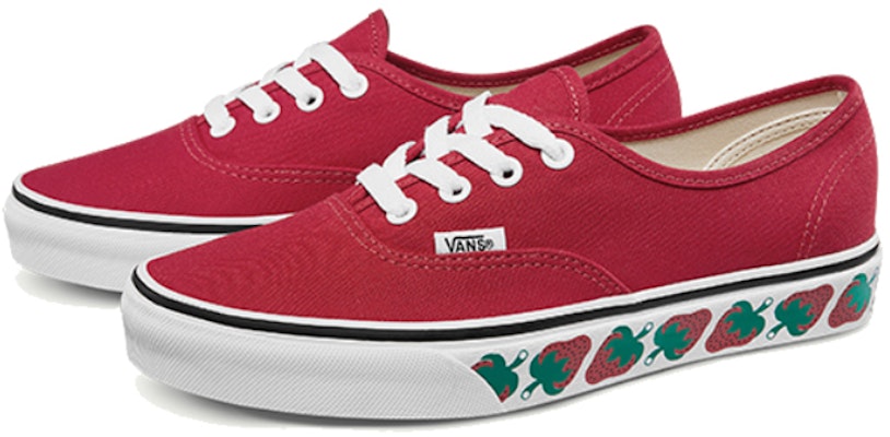 Vans Authentic 'Strawberry Tape' Kasut Lelaki Perempuan Strawberry VN0A38EMMM4 Lookbook Vans Authentic 'Strawberry Tape' Kasut Lelaki Perempuan Strawberry VN0A38EMMM4