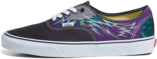 Vans Authentic Low Top Suede Canvas Shoes 'Black Purple' VN0A5KRDDNV Vans Authentic Low Top Suede Canvas Shoes 'Black Purple' VN0A5KRDDNV