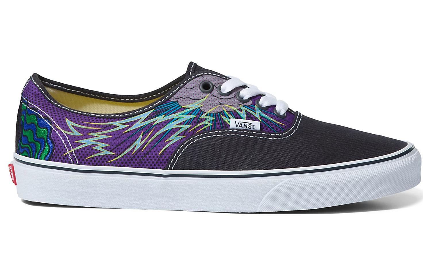 Order Vans Authentic Low Top Suede Canvas 'Negro Púrpura' zapatillas. VN0A5KRDDNV
