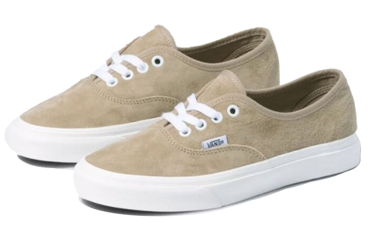 Lookbook 范斯经典低帮休闲滑板鞋 中性卡其色 VN0A5KRD8DT