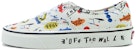 Vans Authentic Low Tops Kasut Skateboarding Putih Krim Creamy White VN000QERYQ1