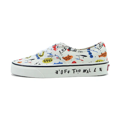 Vans Authentic Low Tops Skateboarding Shoes Creamy White Creamwhite