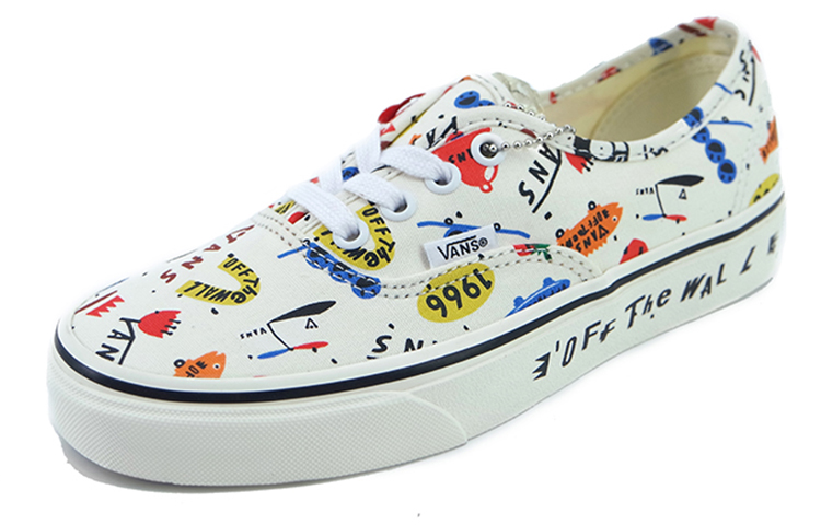 Order Vans Authentic Sepatu Skateboarding Low Tops Putih Krem Creamwhite VN000QERYQ1