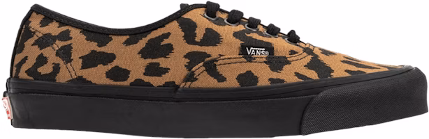 Vans Authentic LX Canvas Suede 'Leopard Black' VN000UDDU9M Vans Authentic LX Canvas Suede 'Leopard Black' VN000UDDU9M