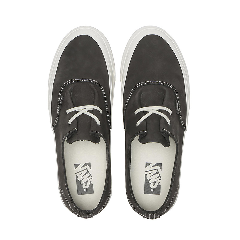 Sizing Vans Authentic LX Ease Kasut Hitam Noodles Plain V160101001