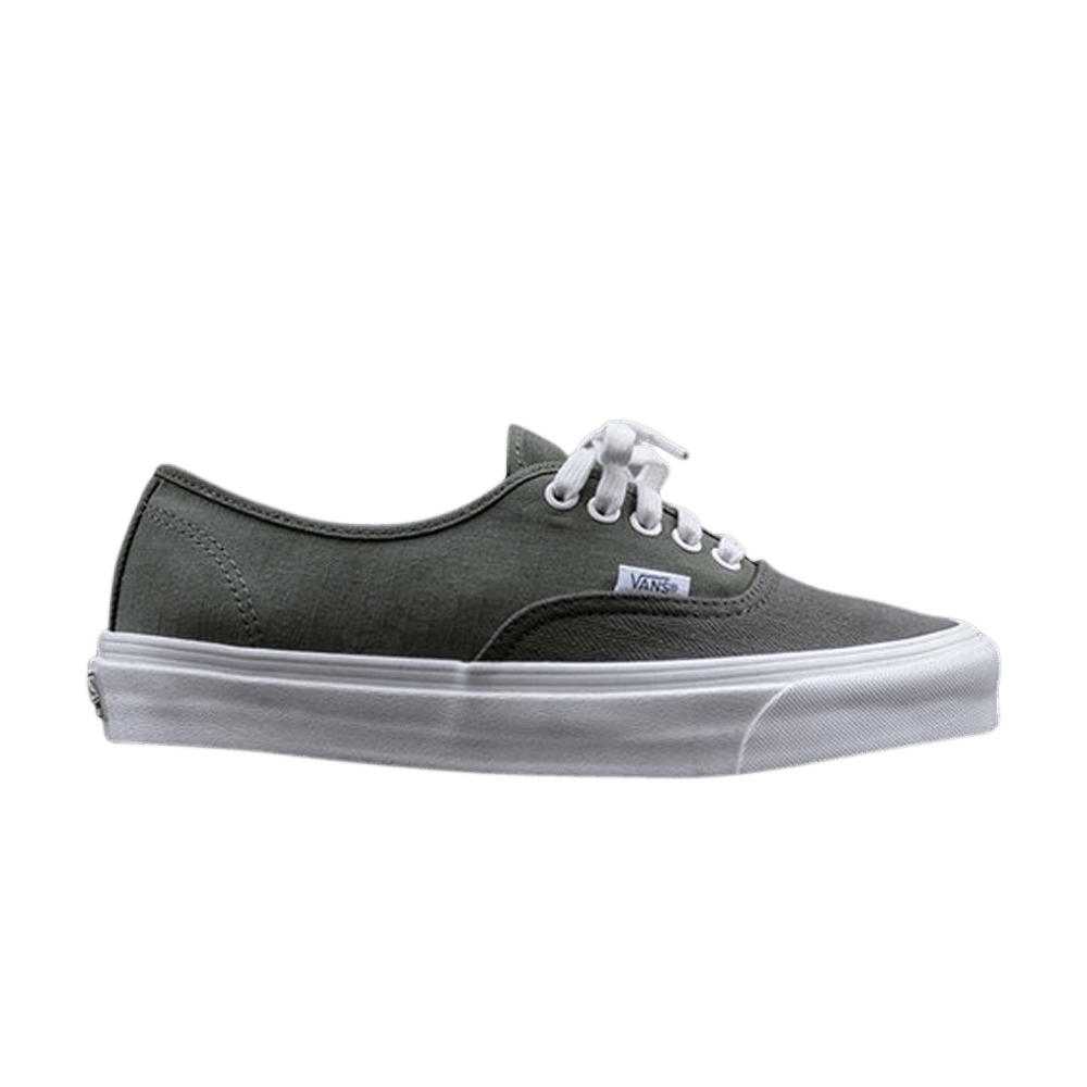 Vans Authentic LX Herringbone Ripstop 'Olive Green' VN000UDDN8G