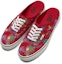 Order Vans Authentic Mule 'Overspray - Merah Perlumbaan' VN0A54F7AXM