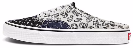 Vans Authentic Mule 'Pattern Mix - Dress Blues' VN0A54F76UW Vans Authentic Mule 'Pattern Mix - Dress Blues' VN0A54F76UW