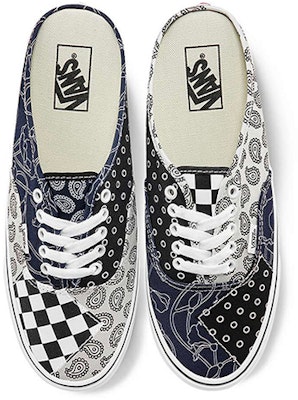 Vans Authentic Mule 'Pattern Mix - Dress Blues' VN0A54F76UW Lookbook Vans Authentic Mule 'Pattern Mix - Dress Blues' VN0A54F76UW