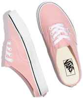 Lookbook Vans Authentic 透氣耐磨防滑 低幫休閒板鞋 粉白色