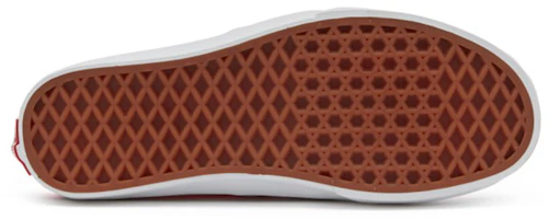 Shop Vans Authentic 透氣耐磨防滑 低幫休閒板鞋 粉白色