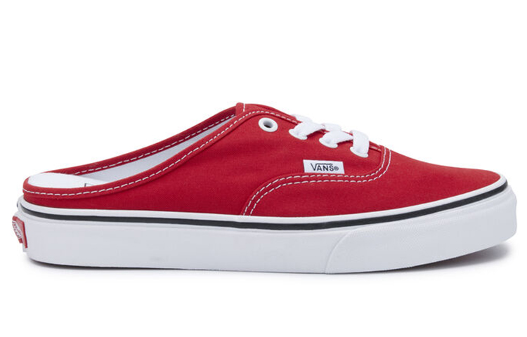 Lookbook Vans Authentic 后跟拖鞋 '红色' VN0A54F7JV6